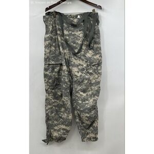 Gen 3 Soft Shell Cold Weather Pants Men's Large Green Camo Military